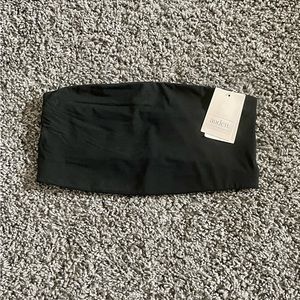 NWT Target Stretch Bandeau Bra, Size Small and Medium, Black, Auden
